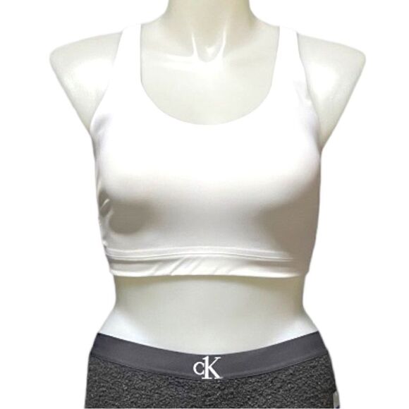 Athleta White Advance Crossback Sports Bra B-G - Picture 4 of 6